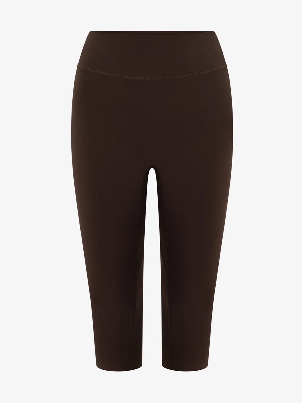 NWT CSB Form Invisible Scrunch Capri Legging 17.5” XXS in Dark Chocolate
